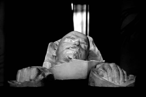 Sergey Merkurov, Máscara mortuária de Lenin, 1924